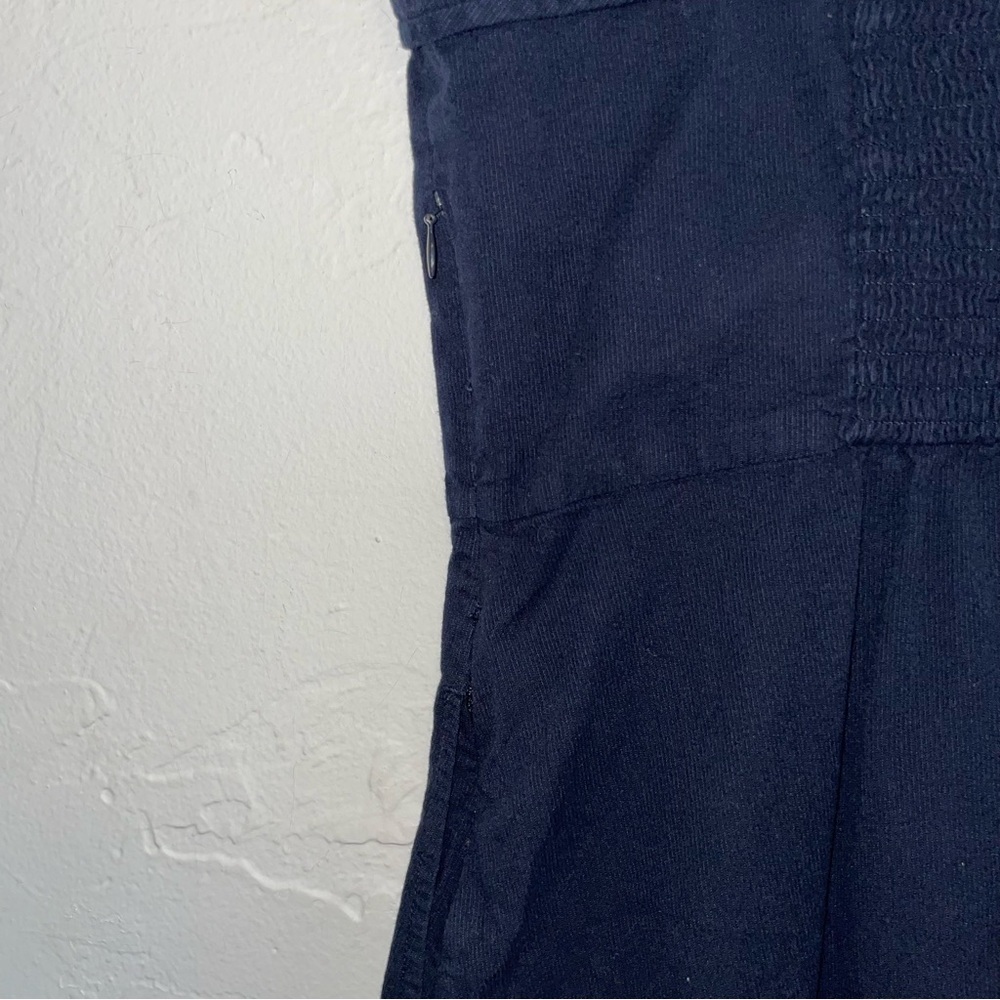 Everlane Cotton Weave Button-Down Ribbed Tank Midi Dress - Picture 5 of 6